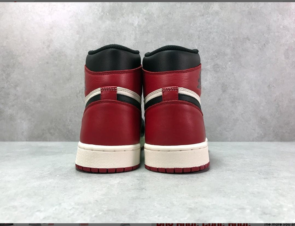 Air Jordan1 Retro High Bred Toe Shoes Sneakers