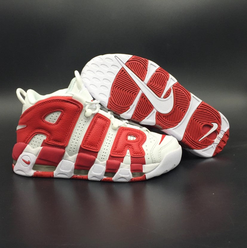 Air More Uptempo Varsity Red Shoes Sneakers