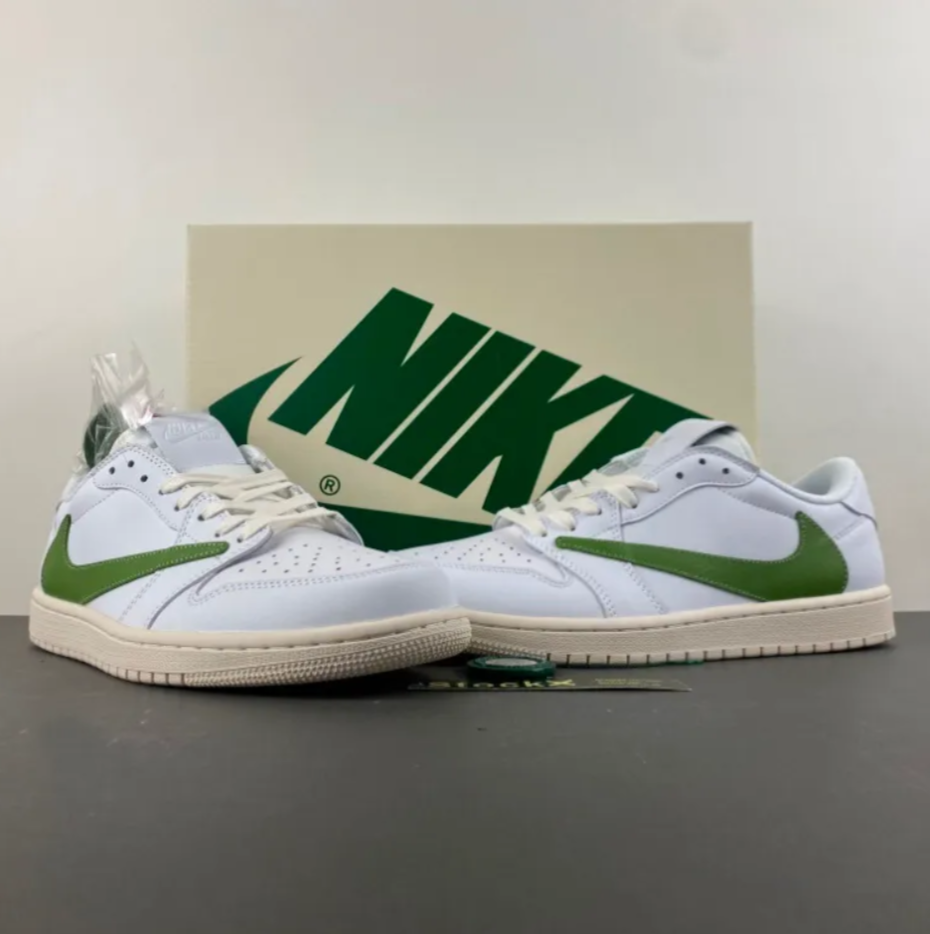 Travis Scott x Air Jordan 1 Low OG Matcha Shoes Sneakers