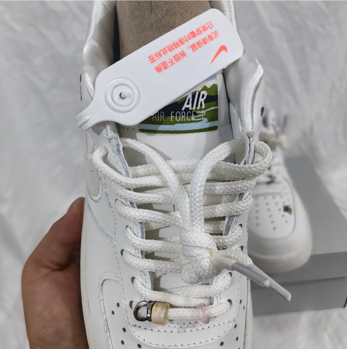 Air Force 1 Chenille Swoosh Year Of The Horse Shoes Sneaker