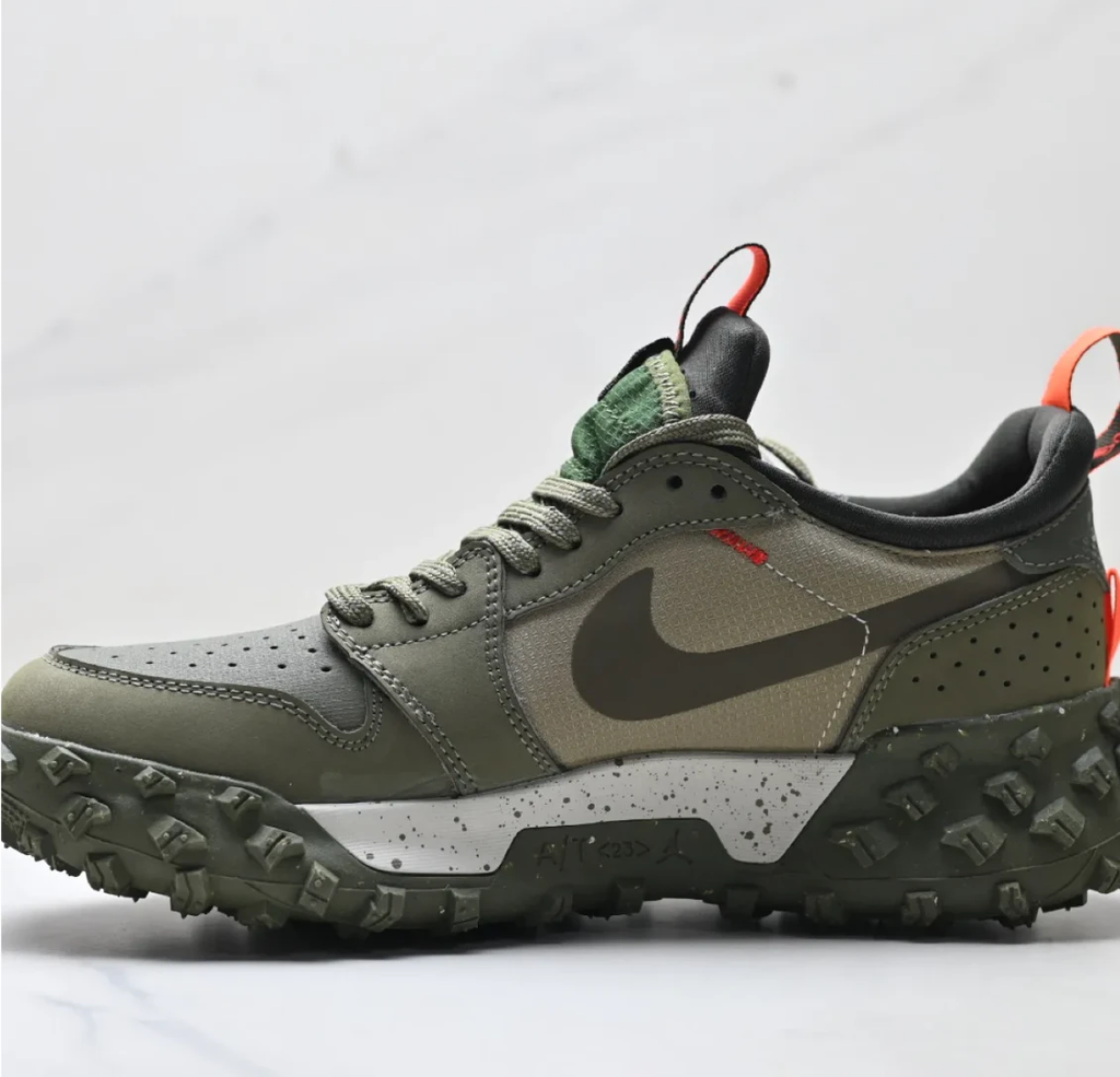 Air Jordan 1 Low Element GoreTex Medium Olive Shoes Sneakers