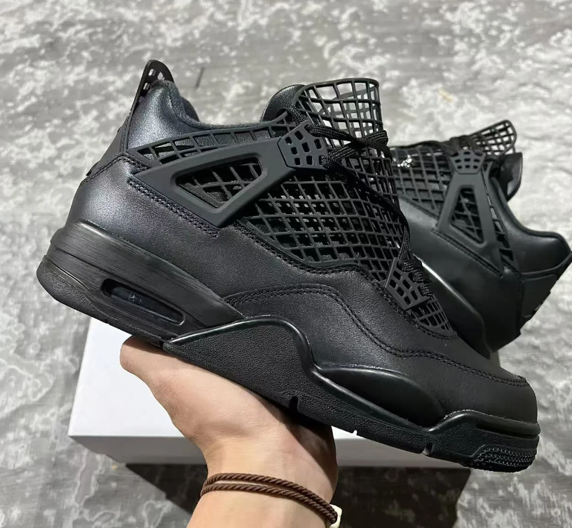 Air Jordan 4 NET Black Shoes Sneakers