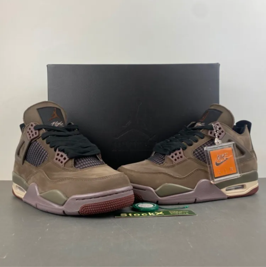 A Ma Maniére x Air Jordan 4 Retro ‘Dark Mocha’ Shoes Sneakers