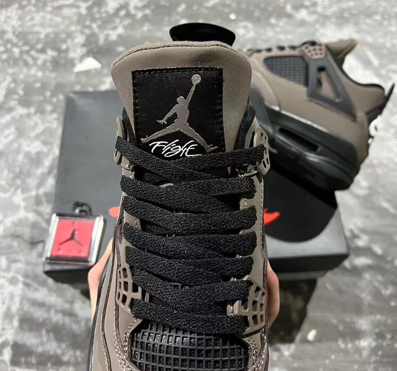 Air Jordan 4 Cave Stone Shoes Sneakers