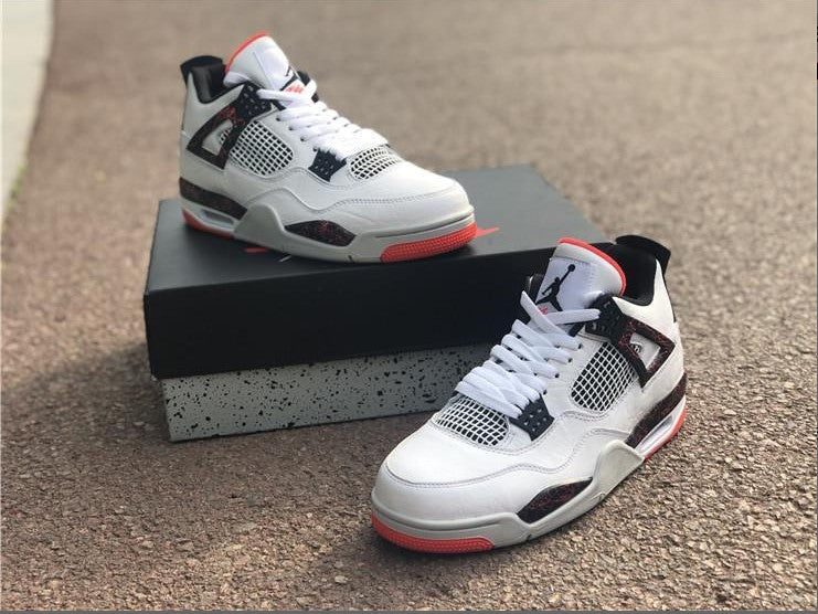 Air Jordan 4 Retro Flight Nostalgia Shoes Sneakers (Big Size Available)