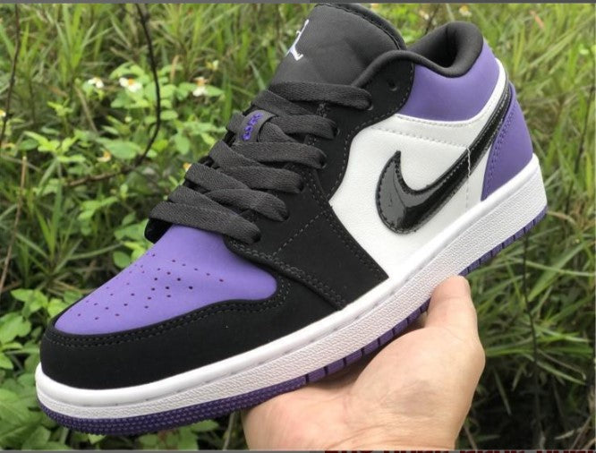 Air Jordan 1 Low Court Purple (GS) Shoes Sneakers
