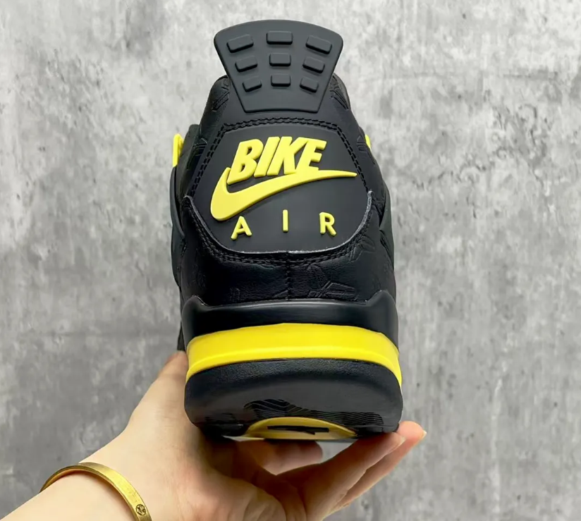 Nigel Sylvester x Kobe Bryant x Air Jordan 4 Thunder Shoes Sneakers