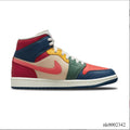 Air Jordan 1 Mid SE Multi Color Shoes Sneakers