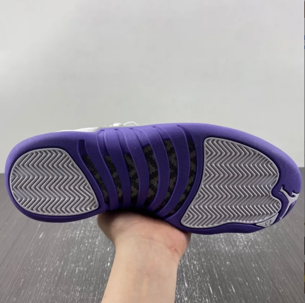 Air Jordan 12 White Field Purple Shoes Sneakers