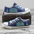 Seattle Kraken  Low Top Canvas Sport Sneakers Shoes For Men Women Fans