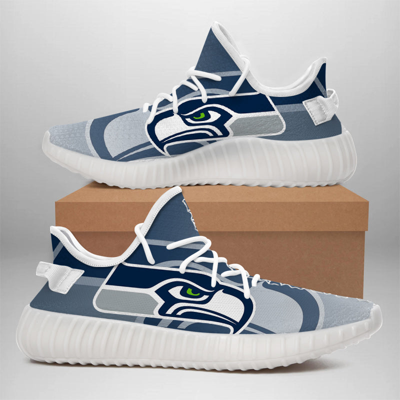 Seattle Seahawks NFL 350v Yeezy Sneakers For Men Women Fans