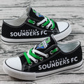 Seattle Sounders FC Low Top Canvas Sport Sneakers Shoes For Men Women Fans
