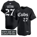 Seiya Suzuki Jersey #27 Chicago Cubs Gothic North Side Edition Vapor Stitched
