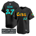 Seiya Suzuki Jersey #27 Chicago Cubs Graffiti North Side Edition Stitched