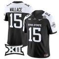 Seneca Wallace Jersey #15 Iowa State Cyclones 2025 Limited Stitched Black Alter