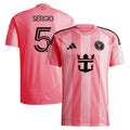 Sergio Busquets 5 Inter Miami CF 2025 Euforia Men Jersey – Light Pink