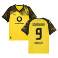 Serhou Guirassy #9 Borussia Dortmund 2025-26 Home Men Jersey – Yellow