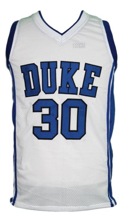 Seth Curry Jersey #30 Duke College Basketball Sewn White