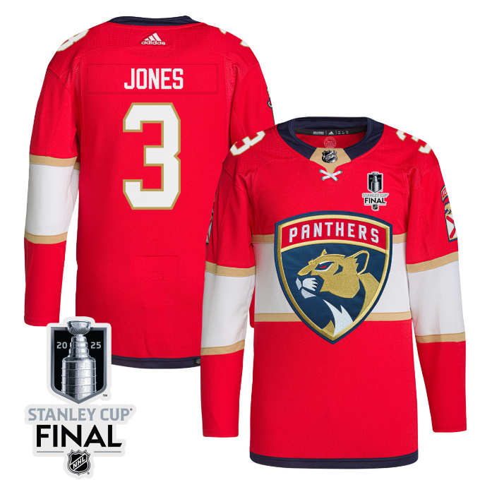 Seth Jones 3 Florida Panthers 2025 Breakaway Player Men Jersey