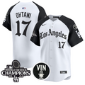 Shohei Ohtani Jersey #17 Dodgers 2025 LA Gothic Style Vapor Premier Limited Stitched