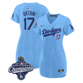 Shohei Ohtani Jersey #17 Dodgers 2025 World Series Champions Dress Stitched