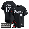 Shohei Ohtani Jersey #17 Dodgers Faith Glory Edition Vapor Premier Limited Stitched