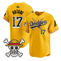 Shohei Ohtani Jersey #17 Dodgers One Piece Mamba Premier Stitched