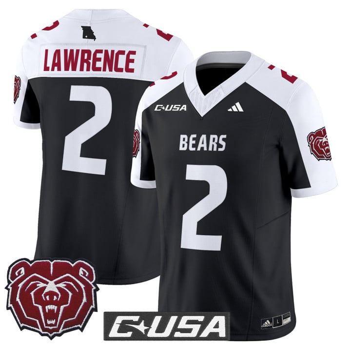 Shomari Lawrence Jersey #2 Missouri State Bears 2025 Limited Stitched