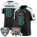 Sieh Bangura Jersey #5 Ohio Bobcats 2025 Vapor Limited Stitched