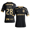 Simón García 28 Atlético Nacional 2025-26 Away Men Jersey – Black