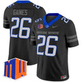 Sire Gaines Jersey #26 Boise State Broncos 2025 Vapor Stitched