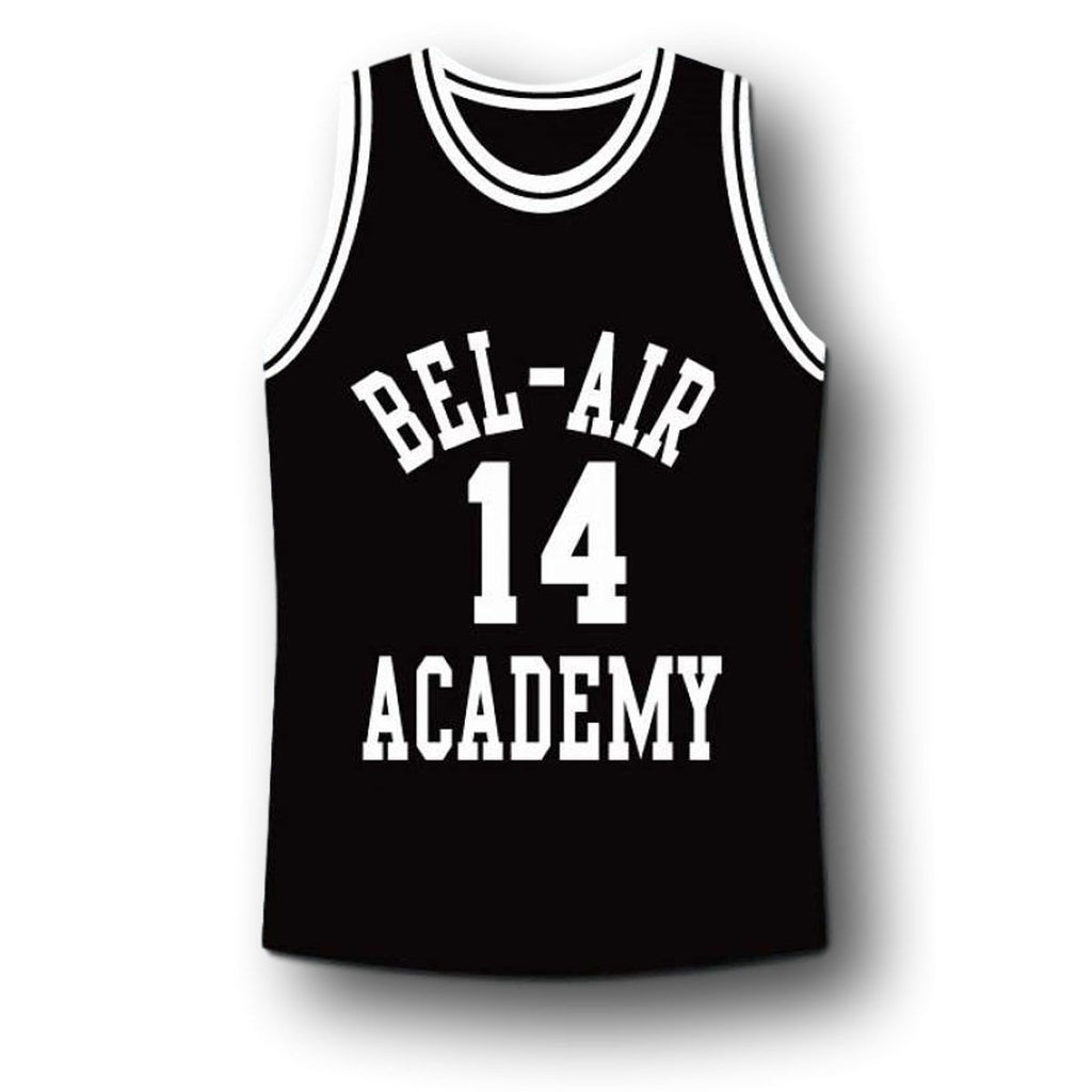Smith Jersey #14 Bel-Air Academy Basketball Black