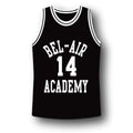 Smith Jersey #14 Bel-Air Academy Basketball Black