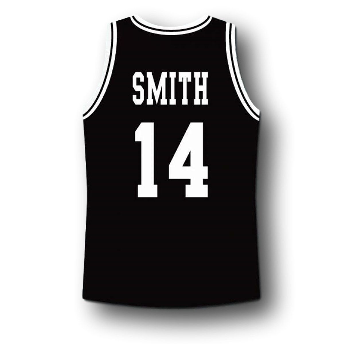 Smith Jersey #14 Bel-Air Academy Basketball Black