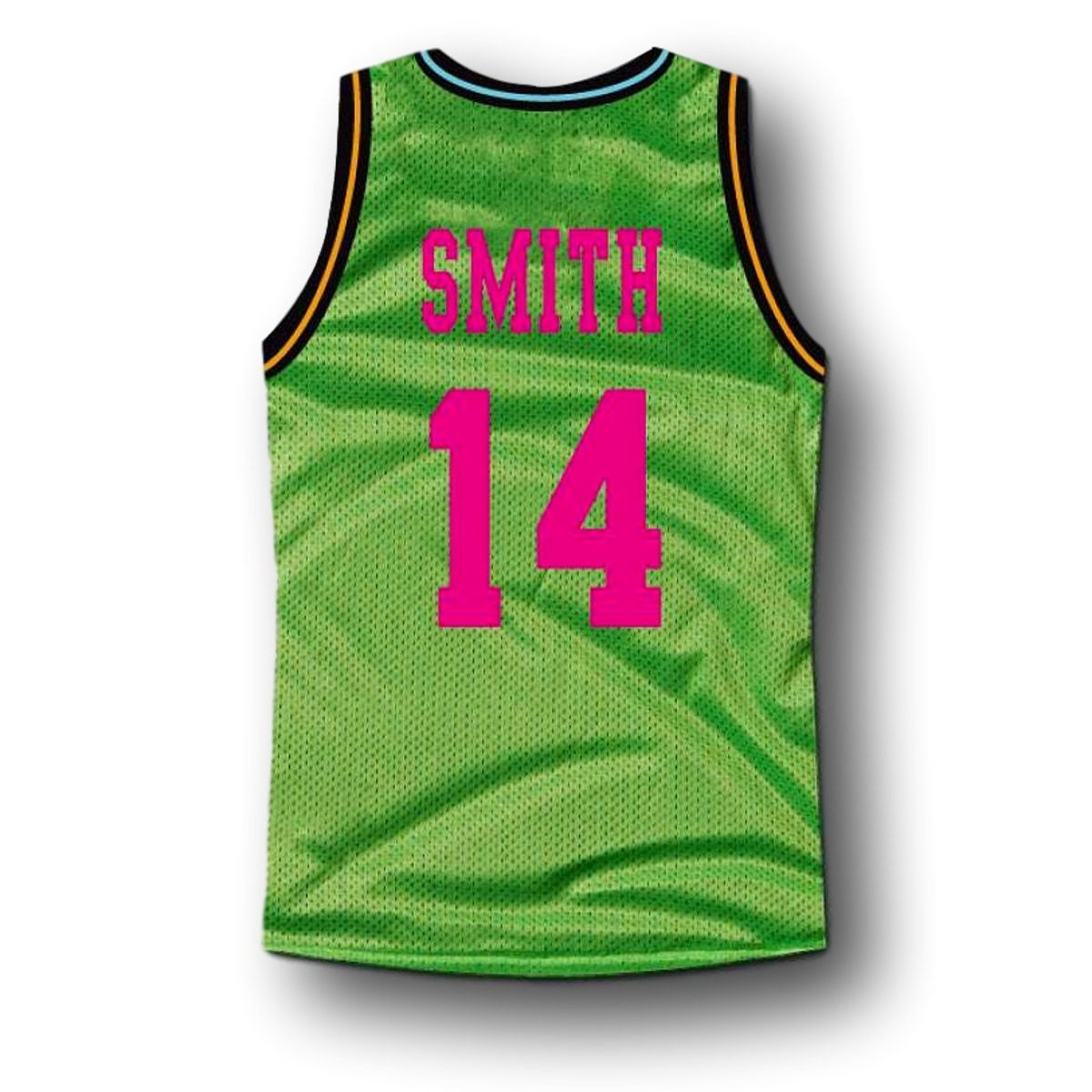 Smith Jersey #14 Bel-Air Academy Basketball Green