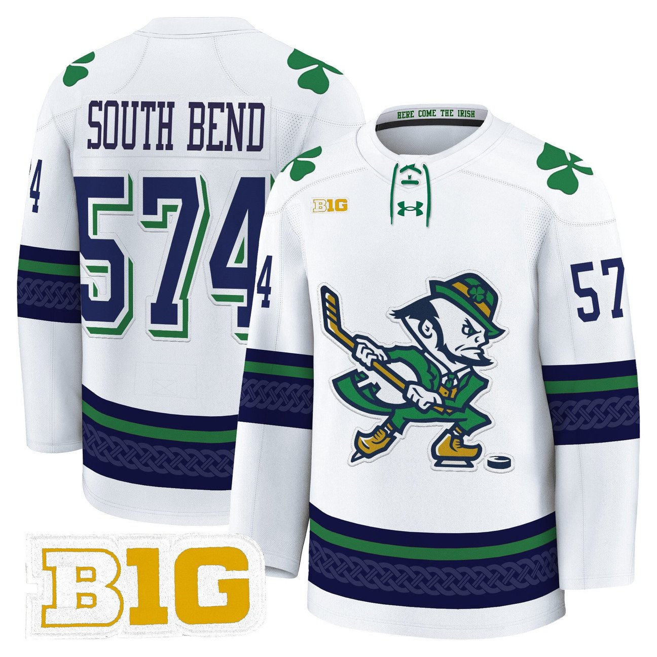 South Bend Jersey #574 Notre Dame Fighting Irish 2025-26 Premium Stitched