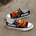 Spanish Rican Canvas Sneakers Shoes For Men Women Fans