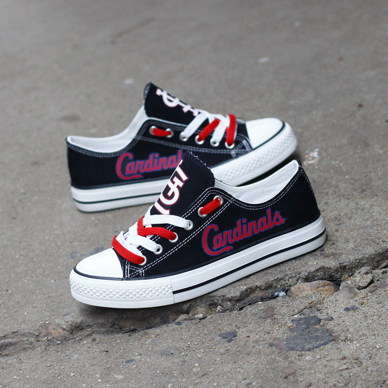 St. Louis Cardinals Limited Print Low Top Canvas Shoes Sport Sneakers For Men Women Fans