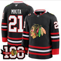 Stan Mikita Jersey #21 Chicago Blackhawks 2025-26 Premium 100th Stitched