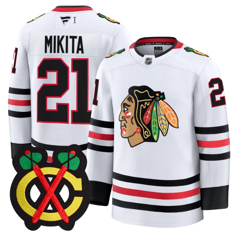 Stan Mikita Jersey #21 Chicago Blackhawks Premium All Stitched