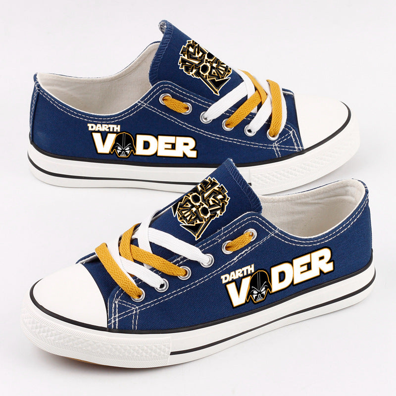 Star Wars Low Top Canvas Sport Sneakers Shoes For Men Women Fans