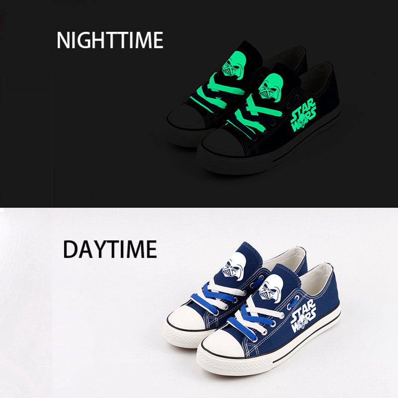 Star Wars Low Top Canvas Sport Sneakers Shoes For Men Women Fans