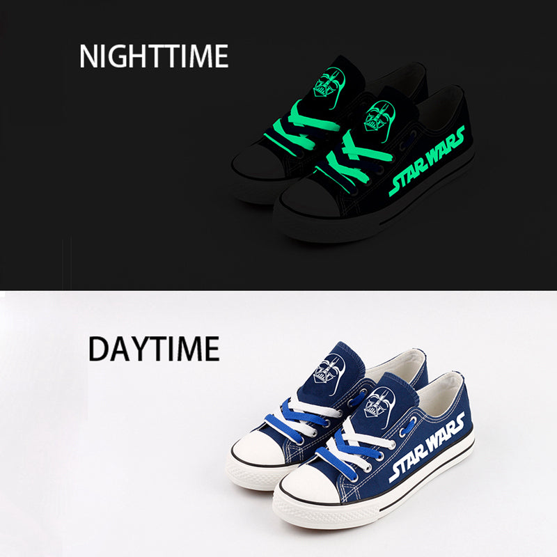 Star Wars Low Top Canvas Sport Sneakers Shoes For Men Women Fans