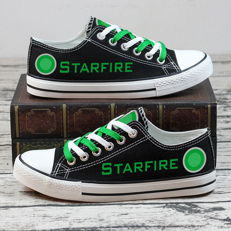 Starfire Low Top Canvas Sport Sneakers Shoes For Men Women Fans
