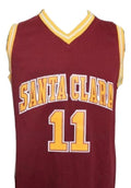 Steve Nash Jersey #11 College Basketball Sewn Maroon