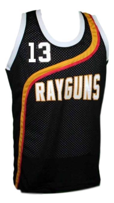 Steve Nash Jersey #13 Roswell Rayguns Basketball Sewn Black