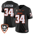 Steven Jackson Jersey #34 Oregon State Beavers 2025 Limited Stitched