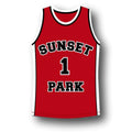 Sunset Park Jersey #1 Movie Fredo Starr Shorty Basketball Red