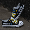 Swedish Rican Canvas Sneakers Shoes For Men Women Fans