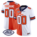 Syracuse Orange Split Custom Jersey - All Stitched